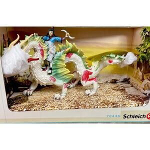 Schleich 72006 Auruun w. Chinese Dragon An Ninja SPECIAL EDITION 2011 BRAND-NEW